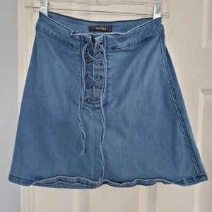 Guess denim skirt. size 26
